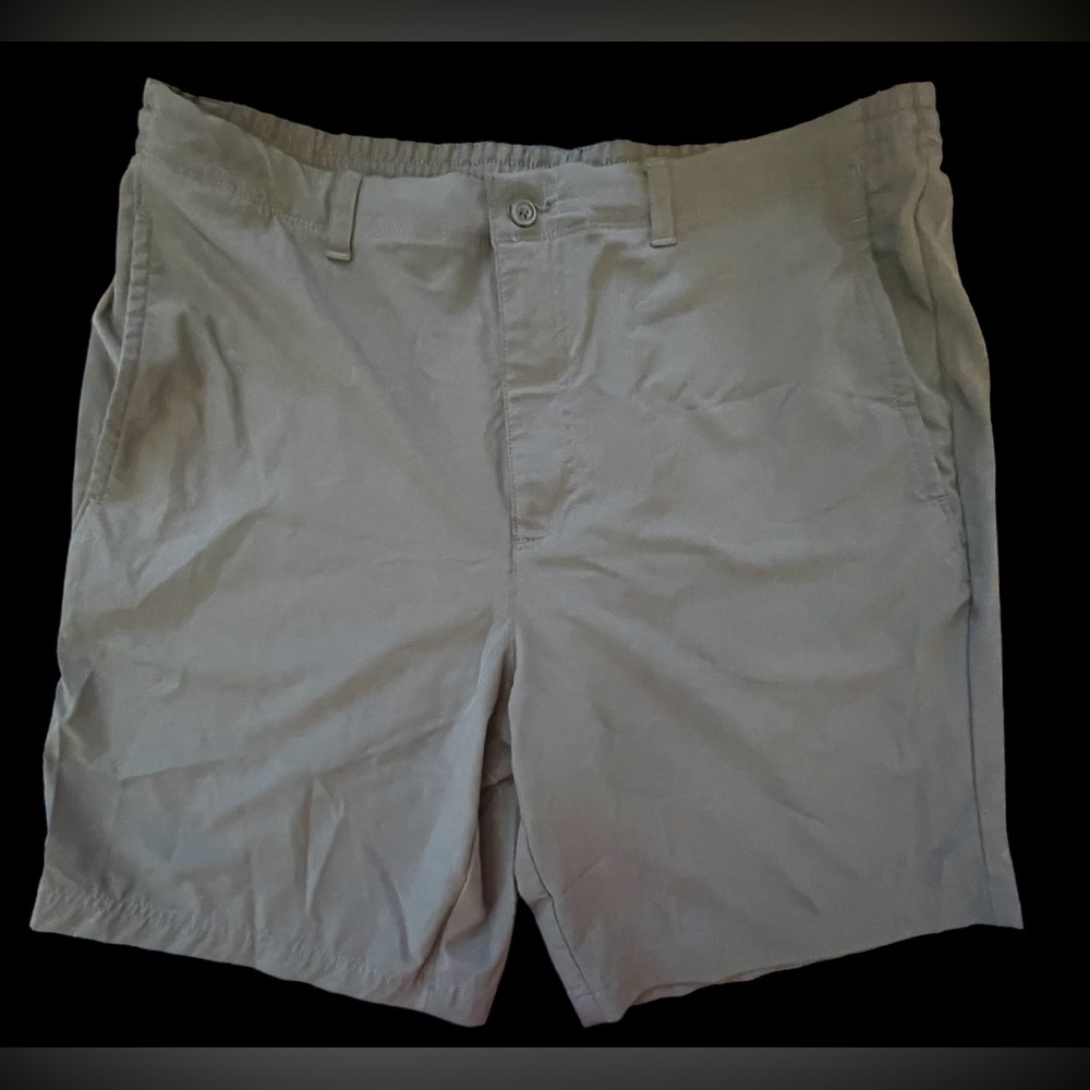 PGA Tour Gray Flat Front Shorts